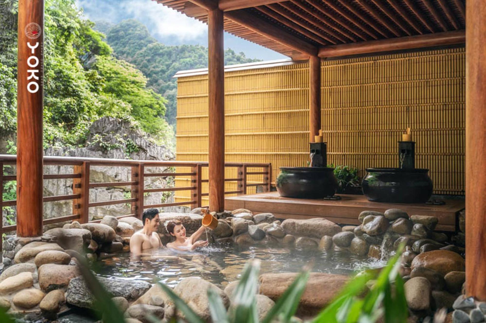 Yoko Onsen Quang Hanh Cam Pha Exterior photo
